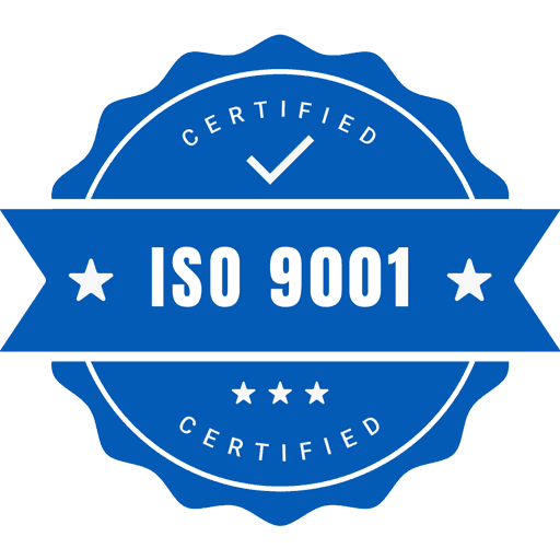 ISO 9001 certified